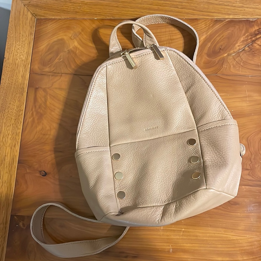 Hammitt Tan Leather Backpack
